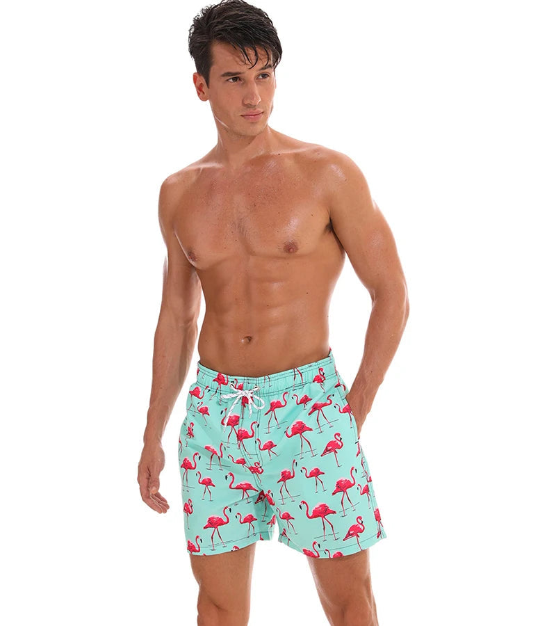 Escatch Quick Dry Summer Mens Siwmwear Beach Board Shorts Briefs For Man Swim Trunks Male Sportswear Beachwear Fitness Plus Size Don't Taxe That