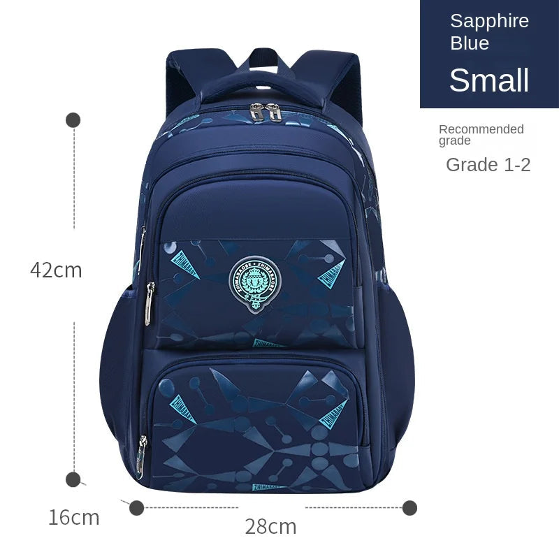 Waterproof Children School Bags for Boys Kids Backpack Primary Orthopedic School Backpacks Book Bags Schoolbag Mochila Infantil Don't Taxe That