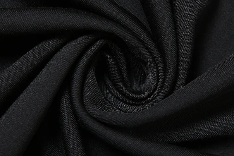 Women's Summer Deep V-neck High Waist Folds Long Dress Halter Neck Bandage Backless Tunics Split White Party Evening Dresses Don't Taxe That