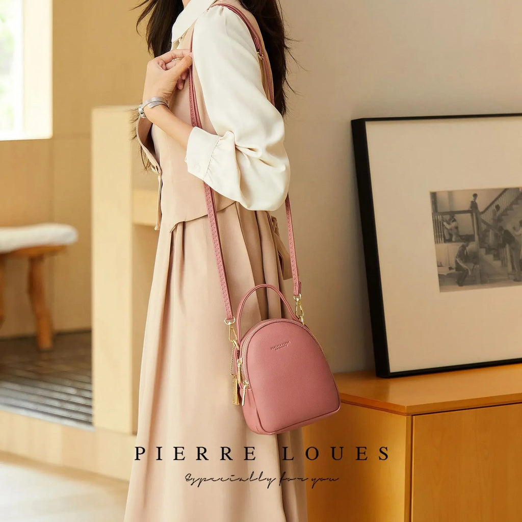 Mini High Quality Women Backpack Female Korean Version Simple Ladies Leisure Handbag Large Capacity Backpacks Female School Bag Don't Taxe That