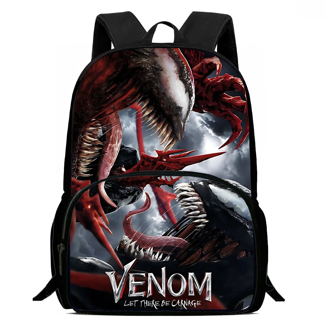 Kids Movie Venoms Backpacks Boys and Girls Student Birthday Gift Child School Bags Large Capacity Camping Durable Rucksack Don't Taxe That