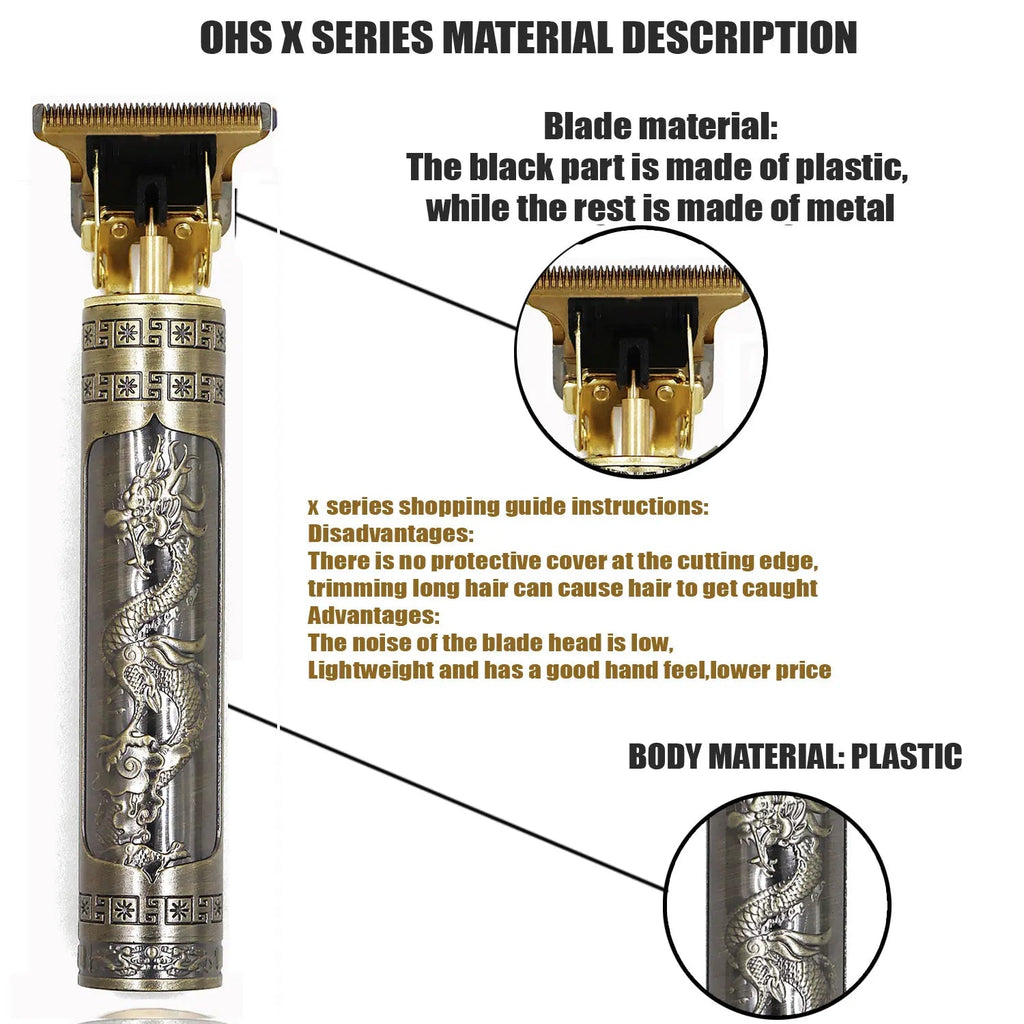 T9 Hair Clipper Repair Beard Shaving Body Hair Trimmer Clippers Electric Machine Men Haircut Machine 0mm Barber Shaver Don't Taxe That