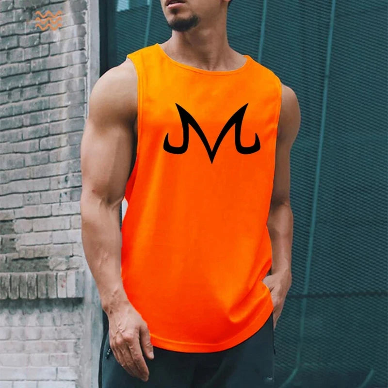 2024 Mens fitness gyms Tank top men Fitness sleeveless shirt Male mesh breathable Sports vest Undershirt Gyms Running Vest Men Don't Taxe That
