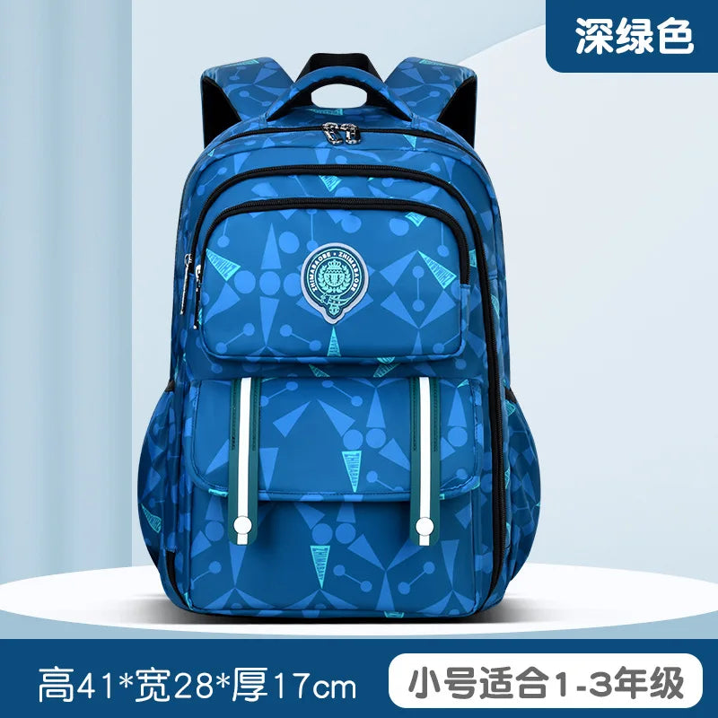 Waterproof Children School Bags for Boys Kids Backpack Primary Orthopedic School Backpacks Book Bags Schoolbag Mochila Infantil Don't Taxe That