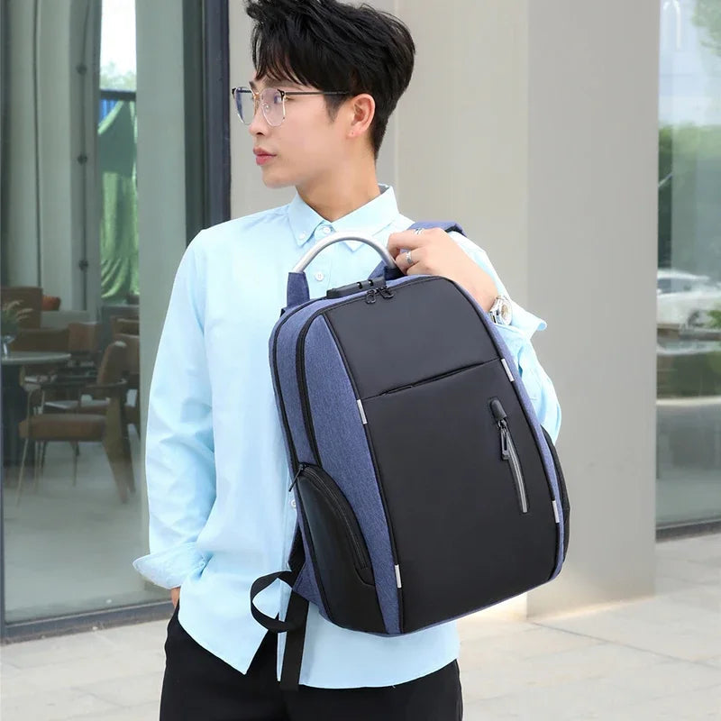 Men Backpacks Anti-Theft 22L USB Charging Travel Backpack 15.6 Inch Laptop Backpacks Male Waterproof Outdoor Sport School Bags Don't Taxe That