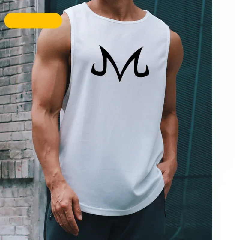 2024 Mens fitness gyms Tank top men Fitness sleeveless shirt Male mesh breathable Sports vest Undershirt Gyms Running Vest Men Don't Taxe That