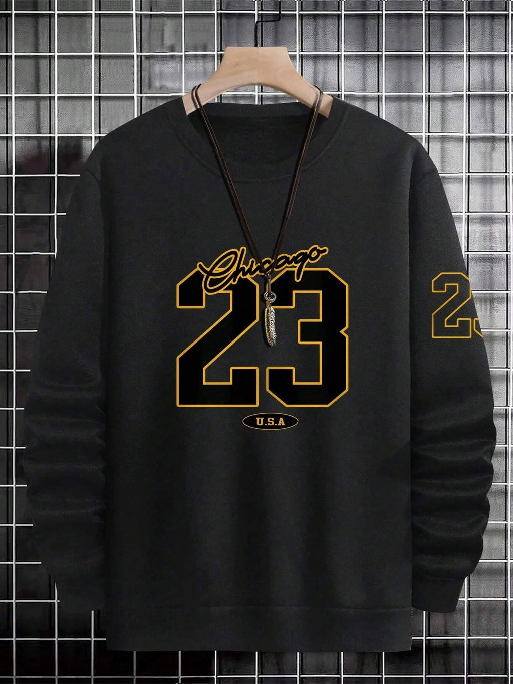 23 USA Art Letter Design Men Clothes Street Style Fleece Sweatshirts Autumn Casual Hoodies Fashionable Crewneck Pullovers Hoody Don't Taxe That