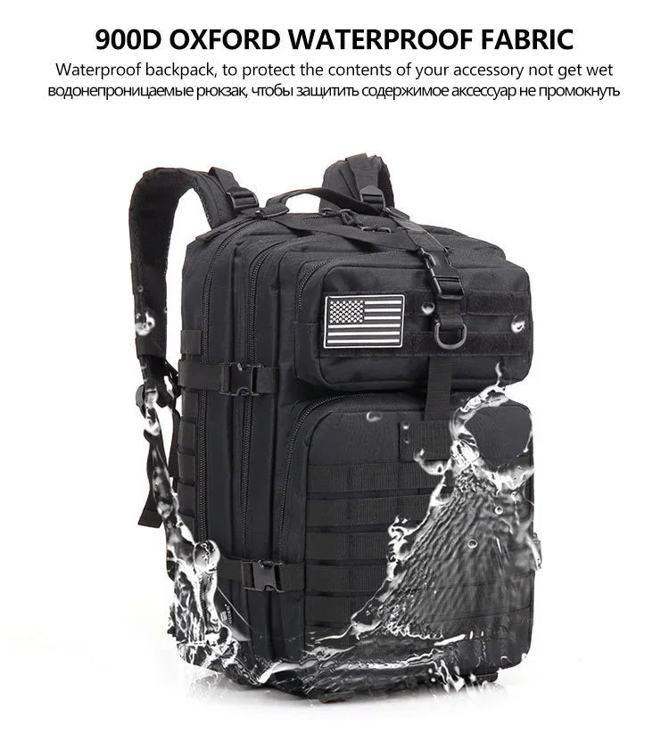 30L/50L Man Tactical Backpacks For Hunting Outdoor Traveling Bag camping equipment back pack Hiking travel backpack EDC Molle Don't Taxe That