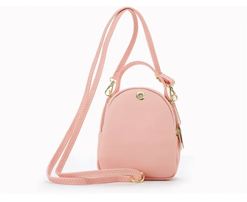 Mini High Quality Women Backpack Female Korean Version Simple Ladies Leisure Handbag Large Capacity Backpacks Female School Bag Don't Taxe That