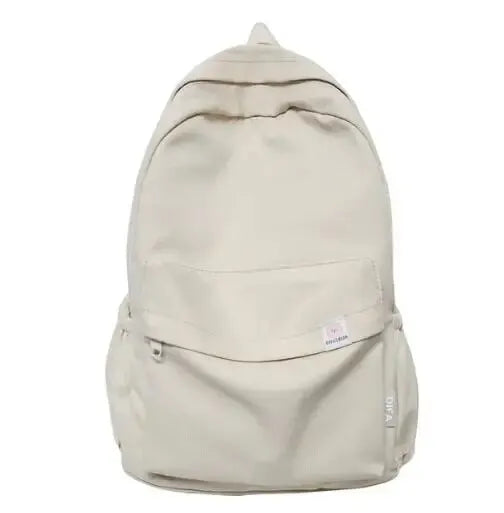 New Waterproof Nylon Women Backpack Female Travel Bag Backpacks Schoolbag for Teenage Girls Solid Color Bookbag Mochila Bookbag Don't Taxe That