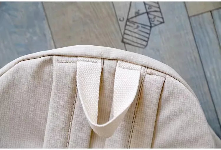 New Waterproof Nylon Women Backpack Female Travel Bag Backpacks Schoolbag for Teenage Girls Solid Color Bookbag Mochila Bookbag Don't Taxe That