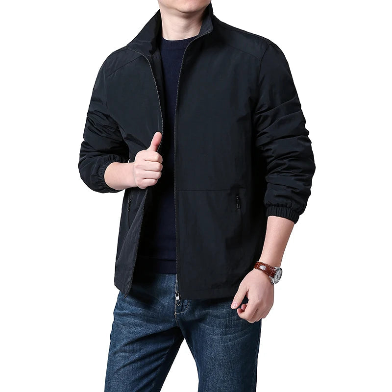 Plus Size 7XL 8XL Bomber Jacket Spring Summer College Jackets Men Motorcycle Coat Windproof Military Jacket Streetwear Clothing Don't Taxe That