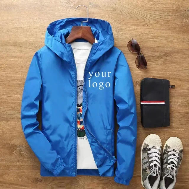 2024 New Fashion jacket Your Own Design Brand Logo/Picture Personalized Custom Anywhere Men Women DIY Thin sun protection jacket Don't Taxe That