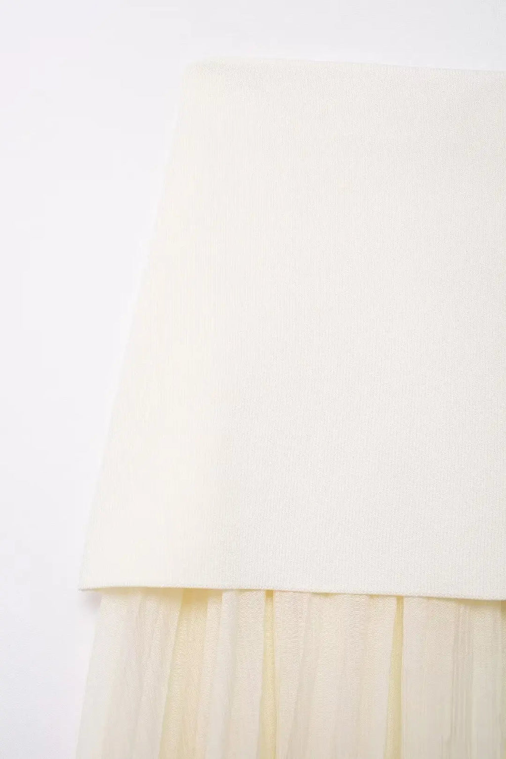 TRAFZA Women 2 Piece Set V-Neck Sleeveless Button Knitted Vest Top+Elegant Splicing High Waist Zipper Long Skirts Holiday Suits Don't Taxe That