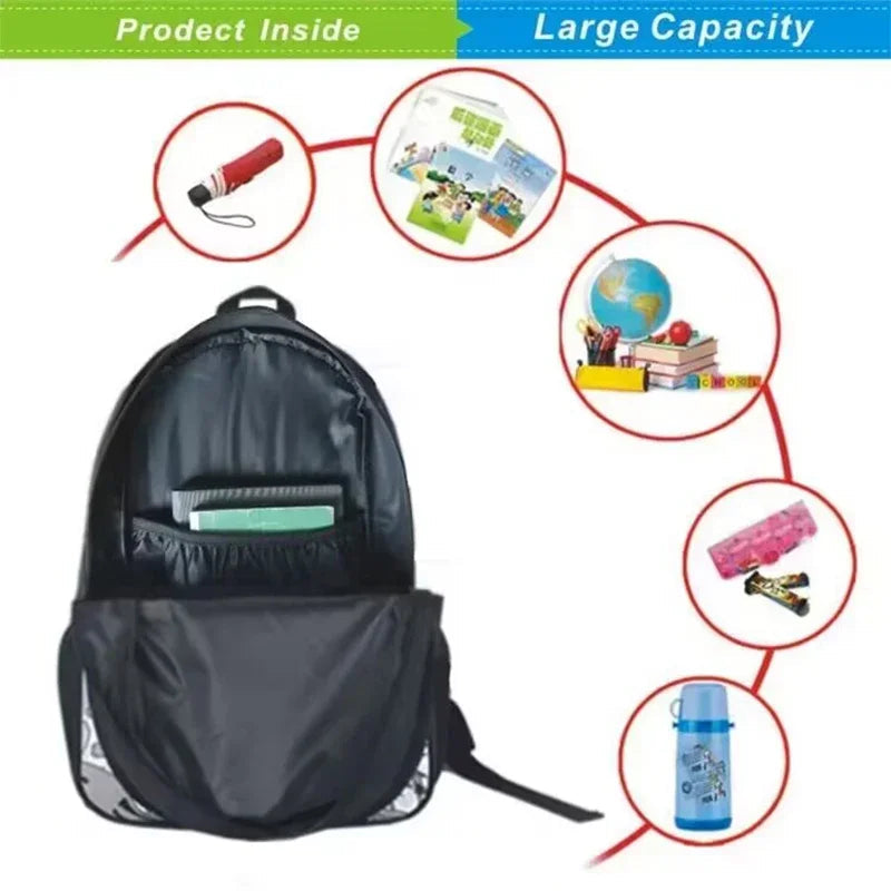Kids Movie Venoms Backpacks Boys and Girls Student Birthday Gift Child School Bags Large Capacity Camping Durable Rucksack Don't Taxe That