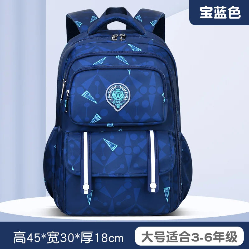 Waterproof Children School Bags for Boys Kids Backpack Primary Orthopedic School Backpacks Book Bags Schoolbag Mochila Infantil Don't Taxe That