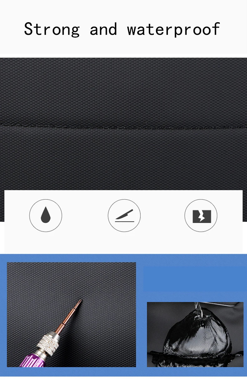 Expandable Men‘s 17 Inch Laptop Backpacks Waterproof Notebook Bag USB Schoolbag Sports Travel School Bag Pack Backpack For Male Don't Taxe That