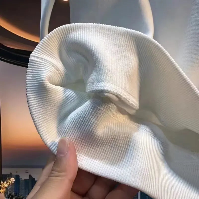 New York Trend Printed Hoodies for Men High Grade Daily Casual Long Sleeved Pullover Male Home Outdoor Comfortable Soft Sweater Don't Taxe That