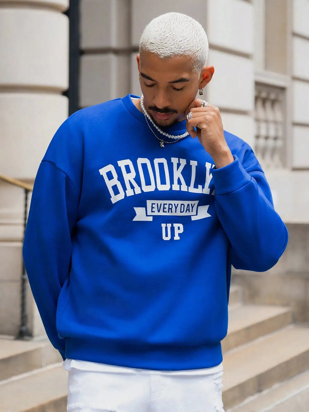 Brooklyn Creative Letter Pattern Men Hoodies Casual Street Style Clothes Hip Hip Loose Sweatshirts  Autumn Fleece Pullovers Don't Taxe That