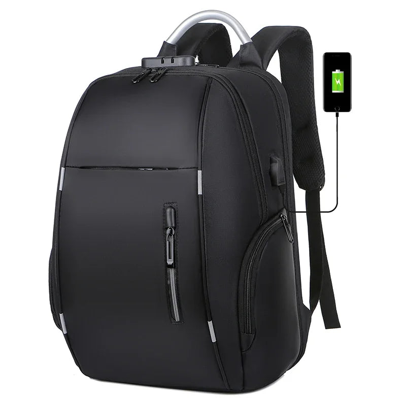 Men Backpacks Anti-Theft 22L USB Charging Travel Backpack 15.6 Inch Laptop Backpacks Male Waterproof Outdoor Sport School Bags Don't Taxe That