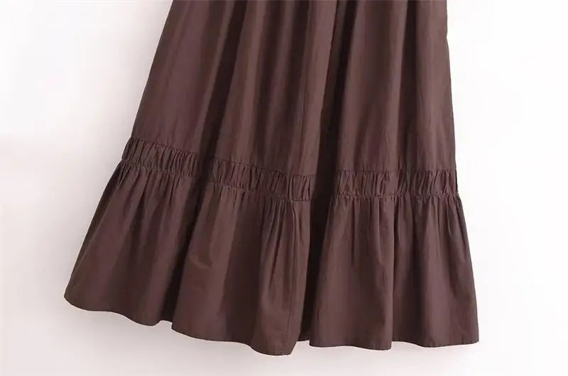 Dresses Summer Women's 2025 New Chic Tube Top Hanging Neck Holiday Dress Women's Street Fashion Party Long Dress Don't Taxe That