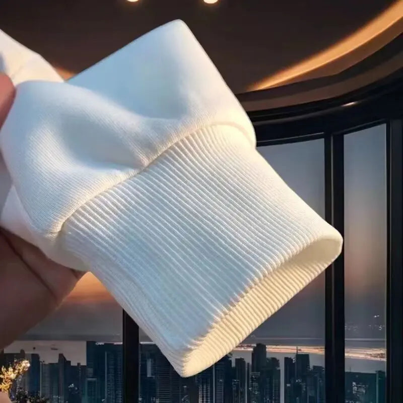 New York Trend Printed Hoodies for Men High Grade Daily Casual Long Sleeved Pullover Male Home Outdoor Comfortable Soft Sweater Don't Taxe That