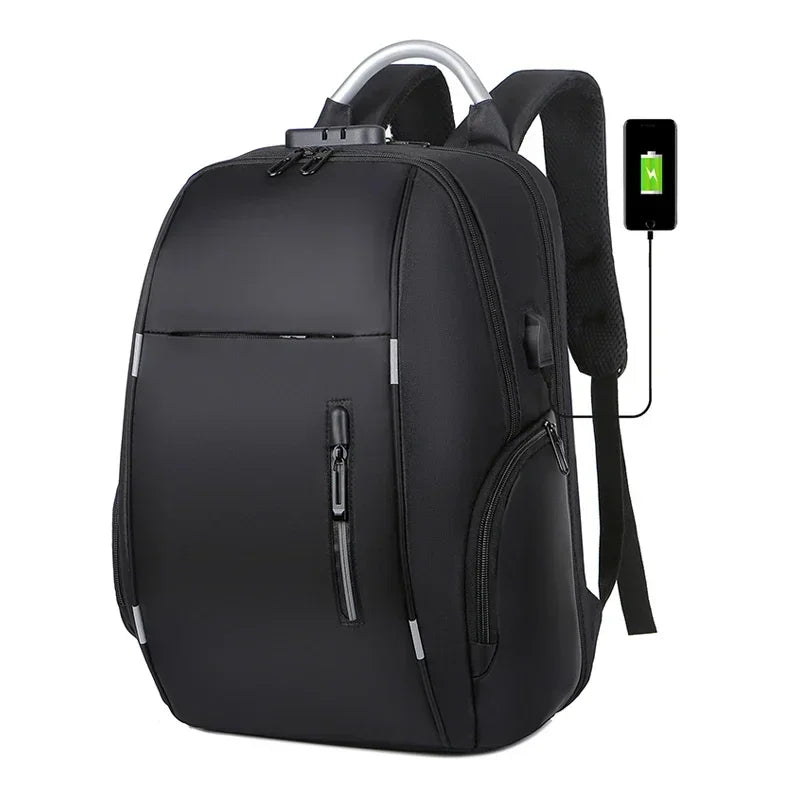 Men Backpacks Anti-Theft 22L USB Charging Travel Backpack 15.6 Inch Laptop Backpacks Male Waterproof Outdoor Sport School Bags Don't Taxe That