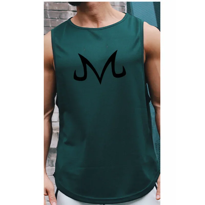 2024 Mens fitness gyms Tank top men Fitness sleeveless shirt Male mesh breathable Sports vest Undershirt Gyms Running Vest Men Don't Taxe That