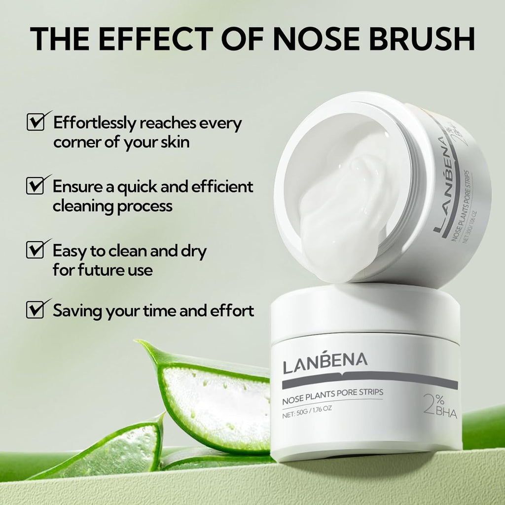 Bandelettes Pour Points Noirs (50 Grammes), 100 Pièces Masque Point Noir,  Patch Point Noir